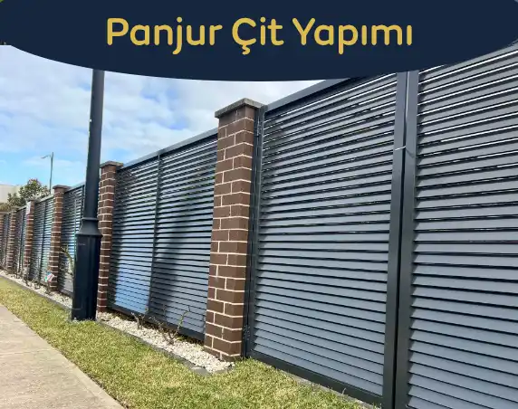 ayvalık panjur çit yapımı